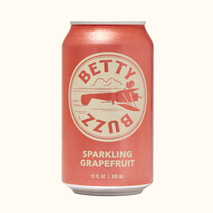 Betty Buzz Grapefruit Soda Can