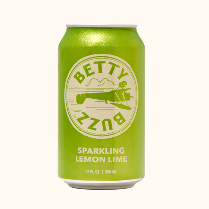 Betty Buzz Lemon Lime Soda Can