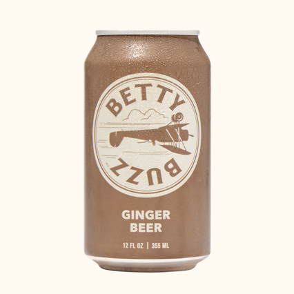 Betty Buzz Ginger Beer Can